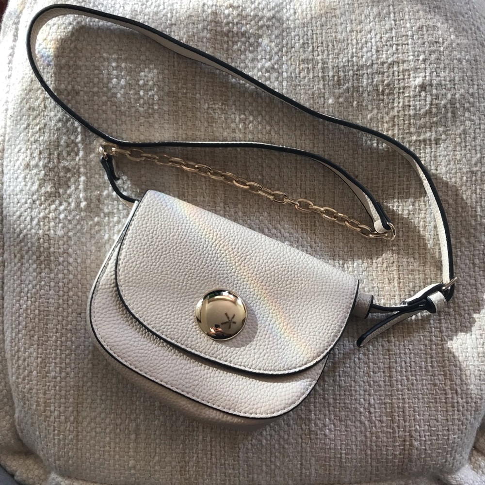 Zara Basic Collection Tan/Beige Crossbody Bag